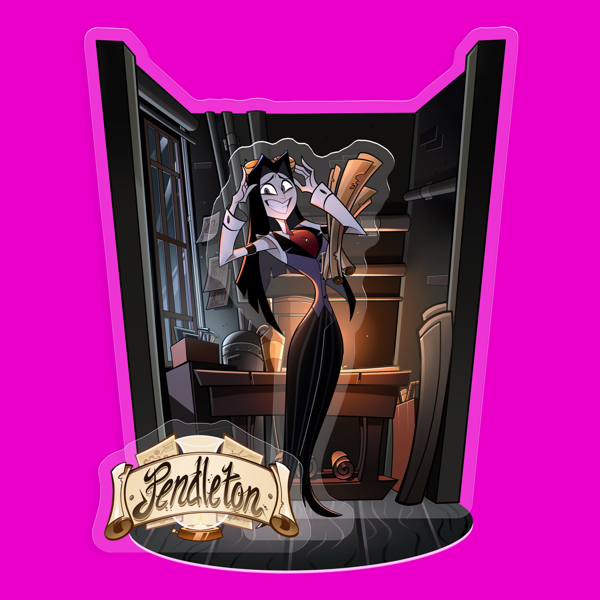 Vincent Whittman Acrylic Standee | Hazbin Hotel