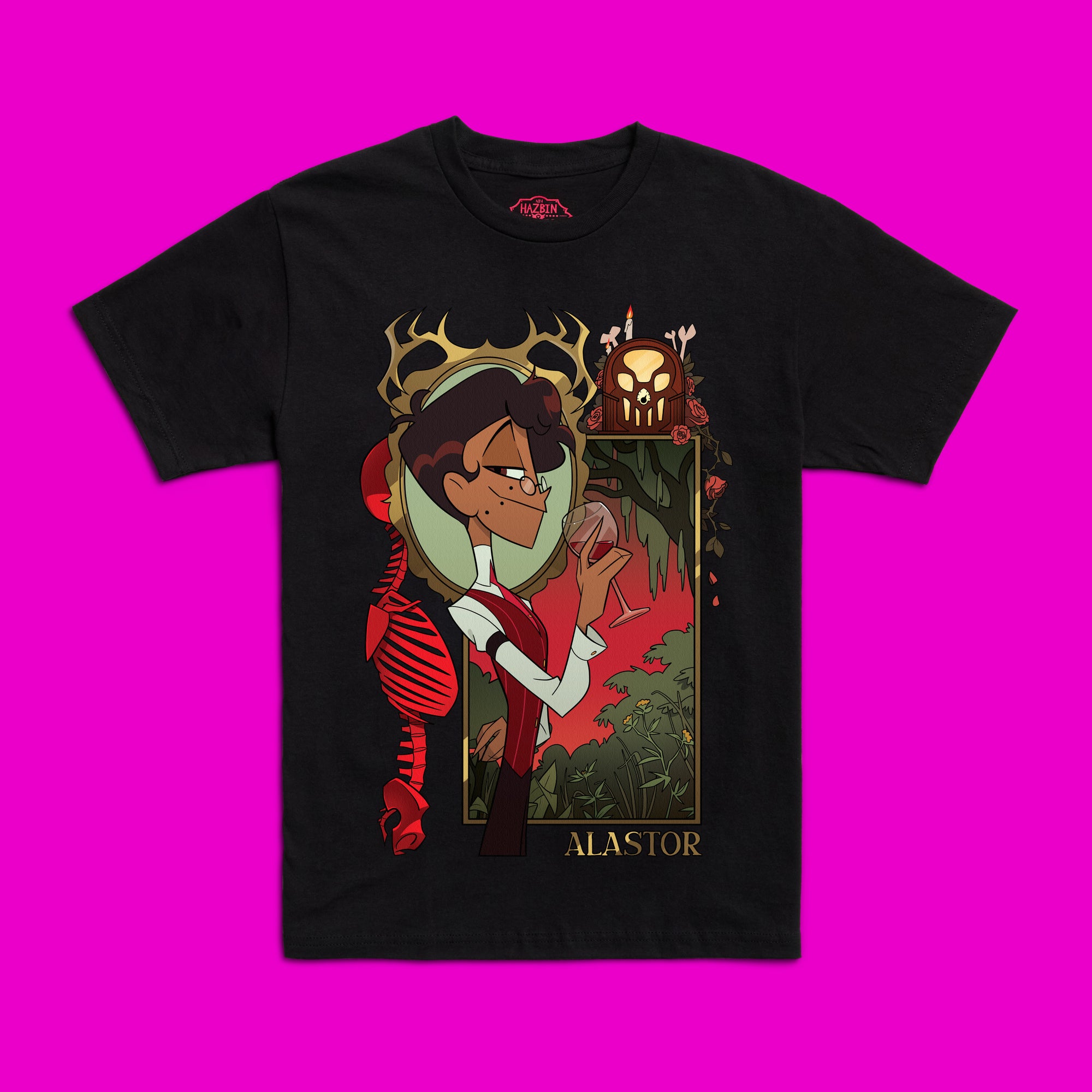 Human Alastor Tee | Hazbin Hotel