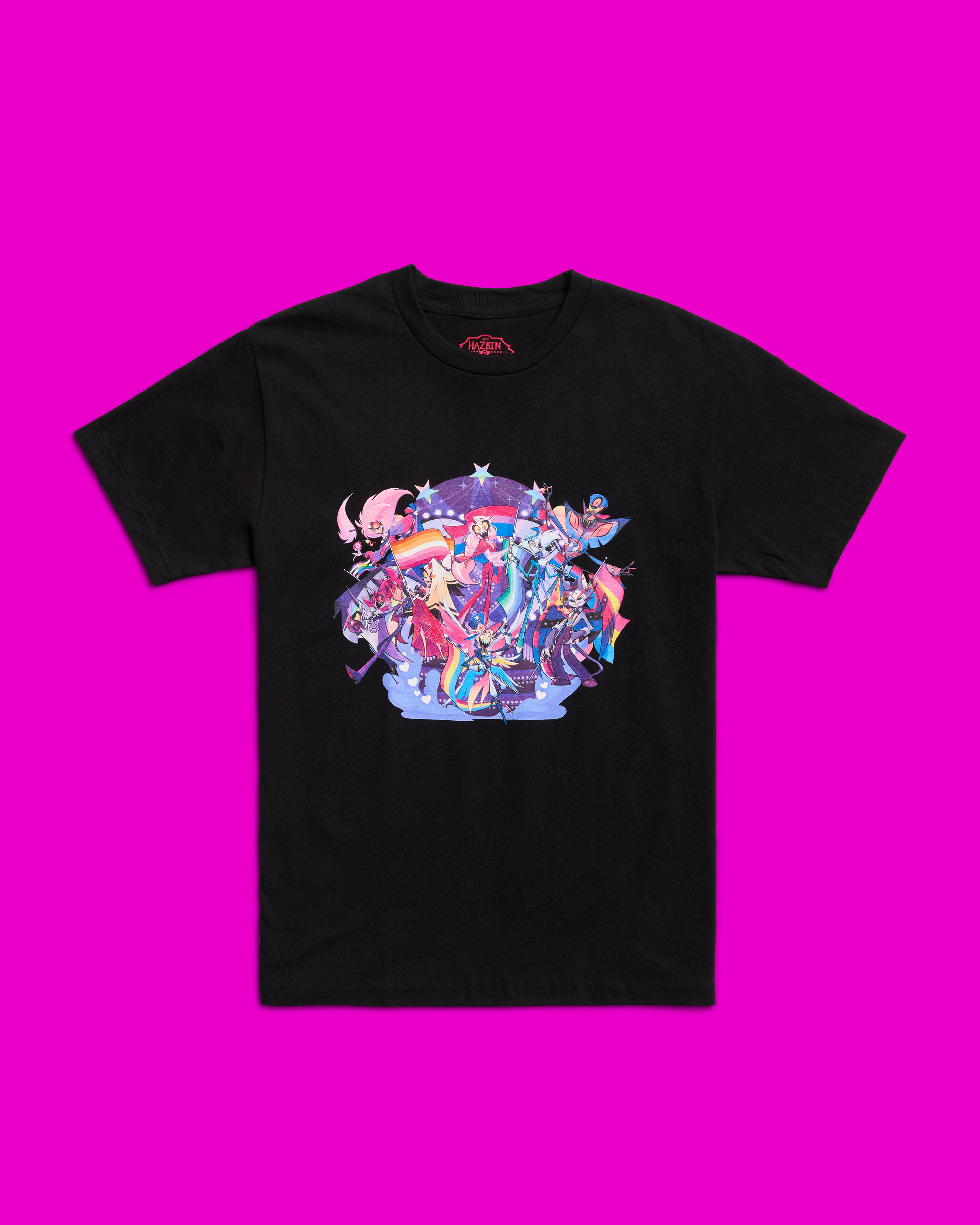 Pride 2025 Cast Tee | Hazbin Hotel