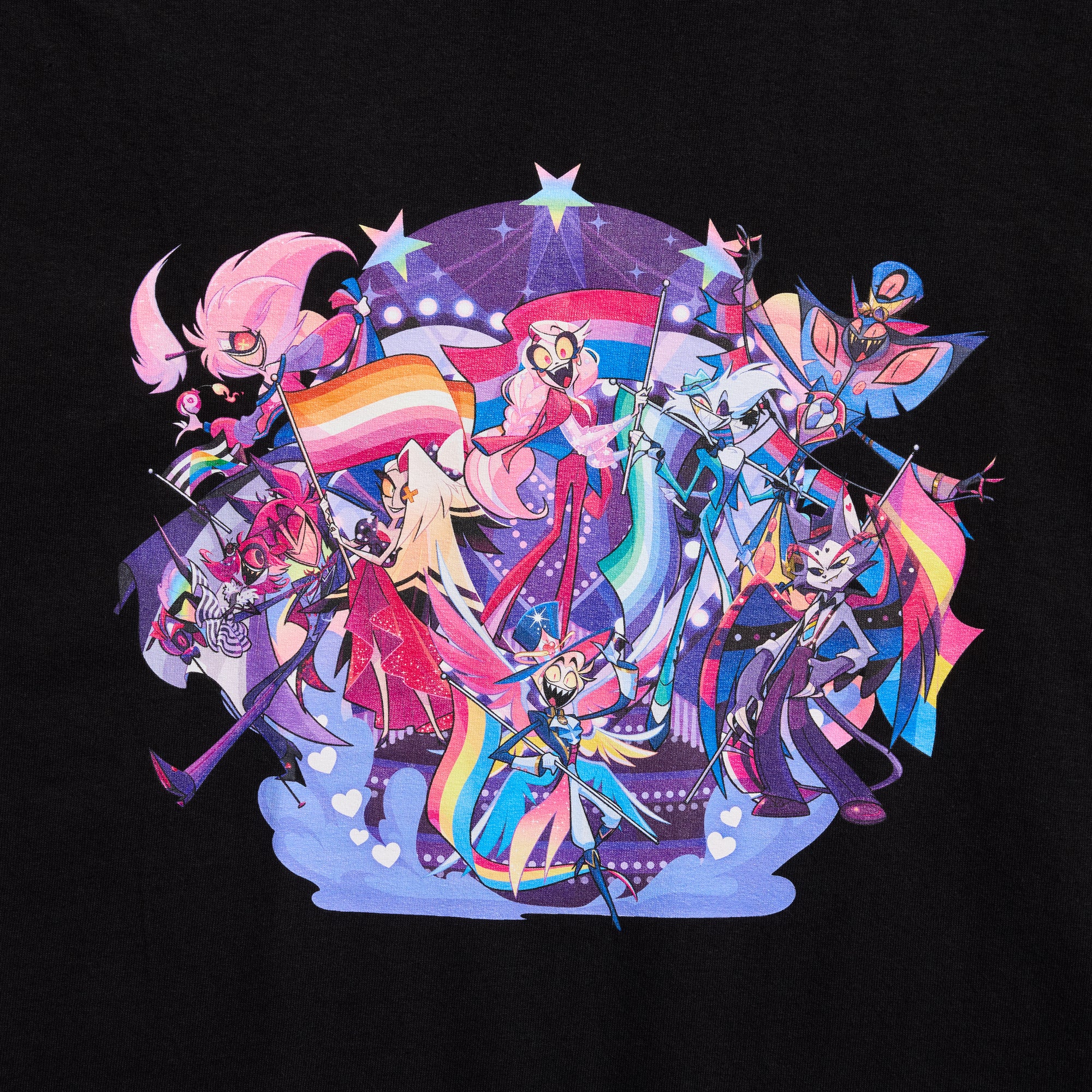 Pride 2025 Cast Tee | Hazbin Hotel