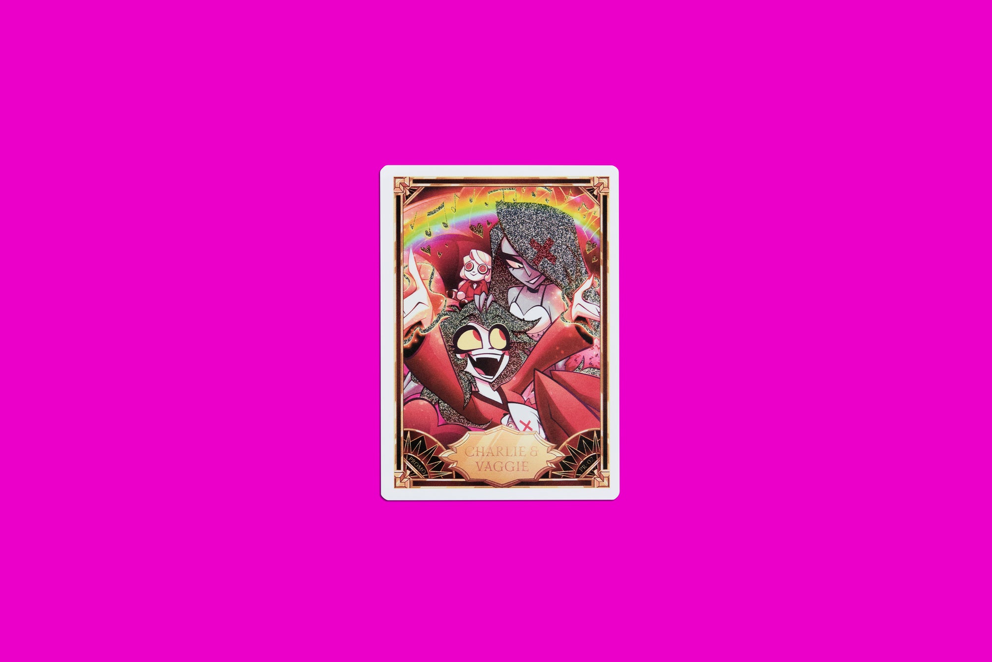 ハズビンホテル HAZBIN HOTEL プロモカード チャーリー ハロウィン ハズビンホテル HAZBIN HOTEL プロモカード チャーリー