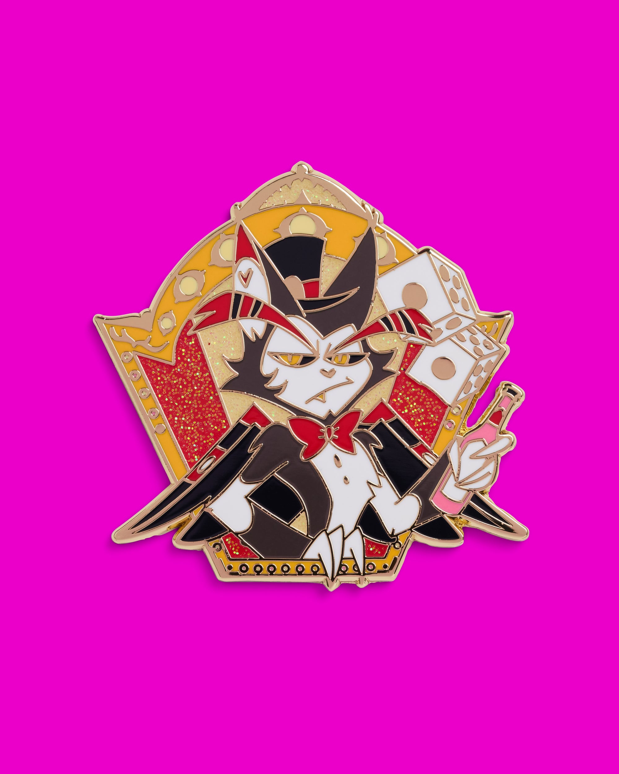 【匿名配送】Hazbin Hotelハズビンホテル　Husk ハスク　ピンズ Husk Pin | Hazbin Hotel