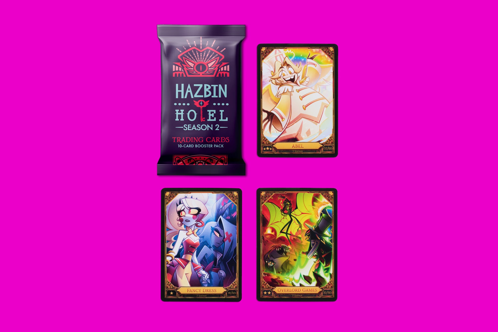 Hazbin Hotel Season Two Trading Cards 1st Edition Booster Pack