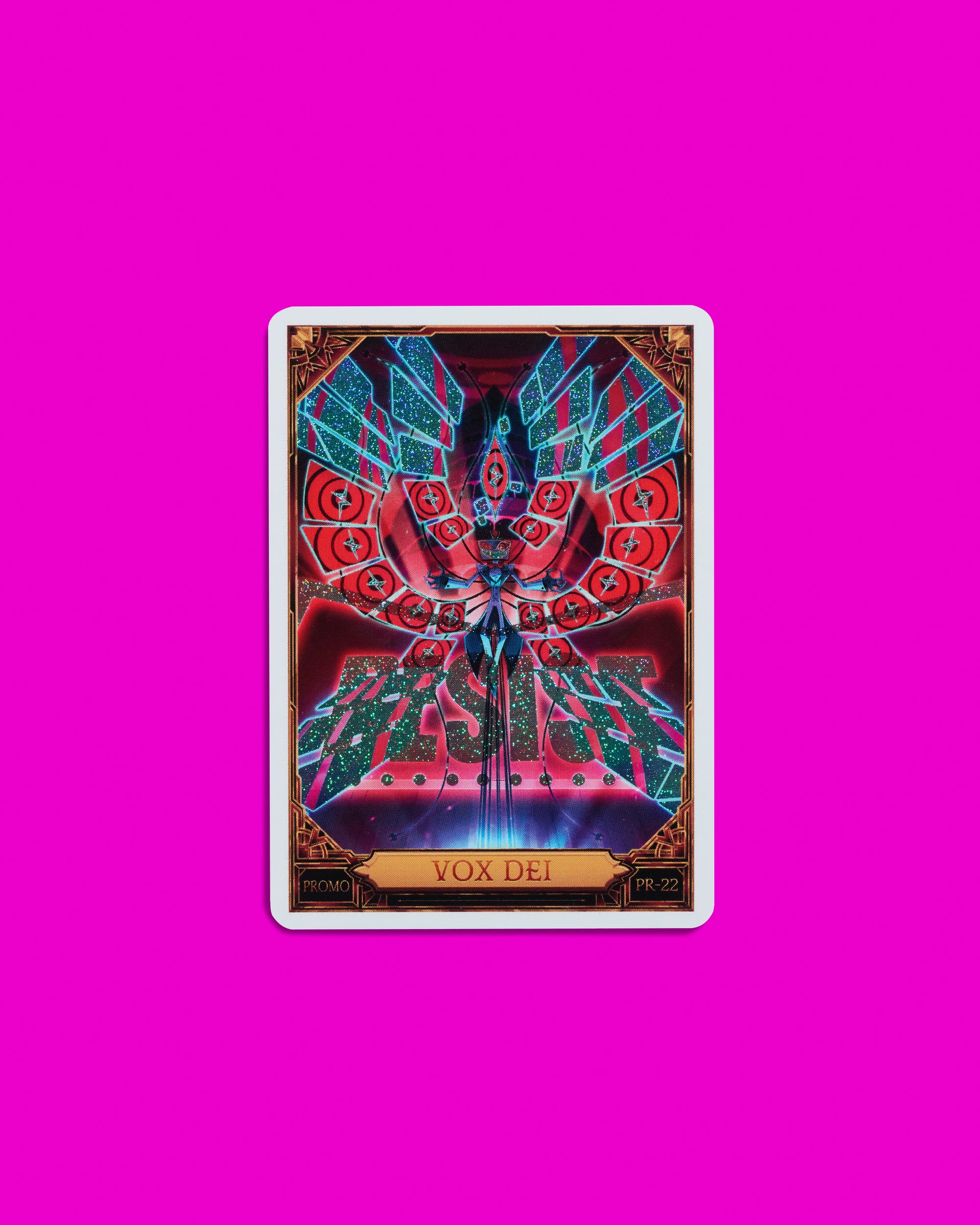 Hazbin Hotel Trading Cards Vox Dei Promo Card (PR-22)
