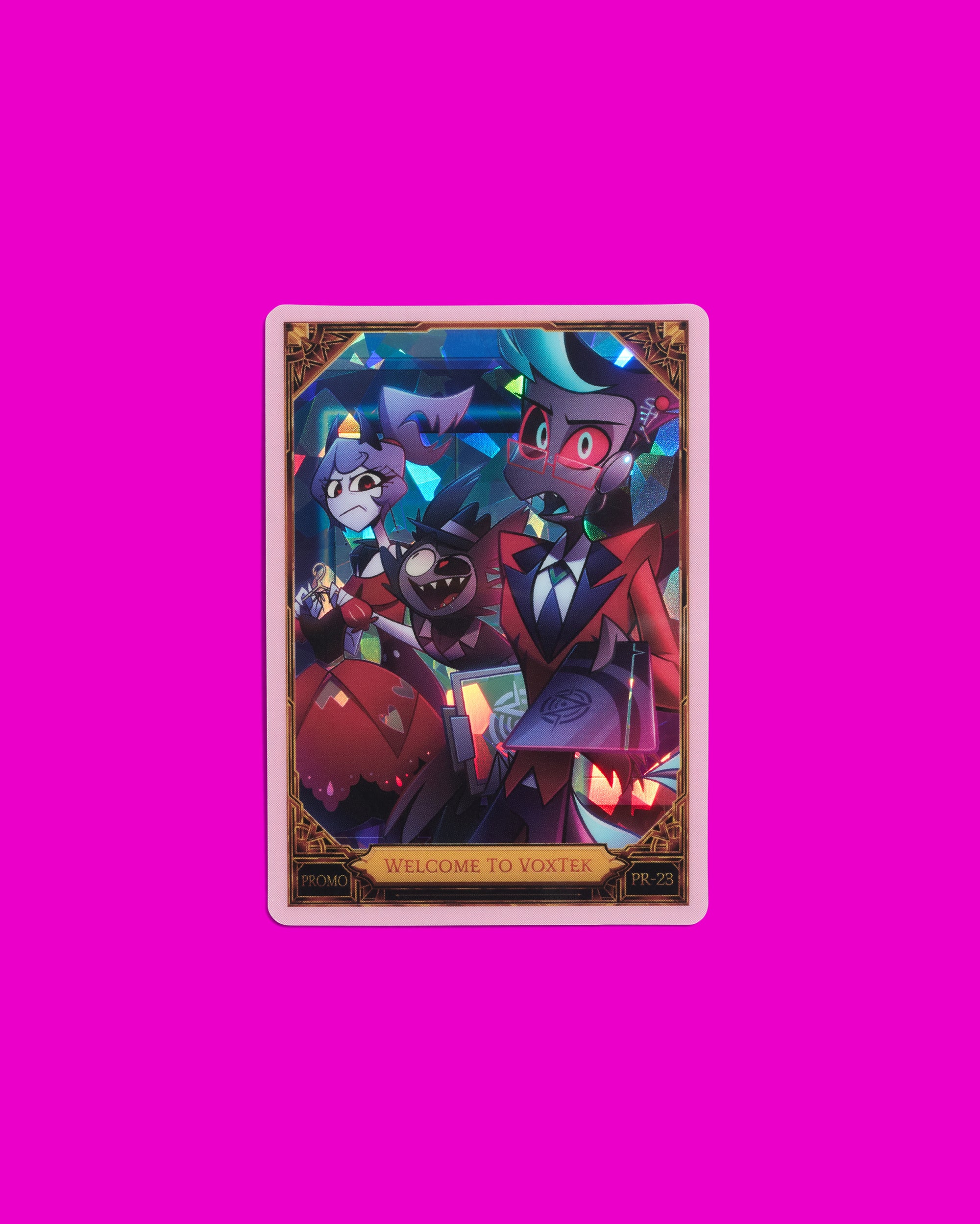 Hazbin Hotel Trading Cards Welcome To VoxTek Promo Card (PR-23