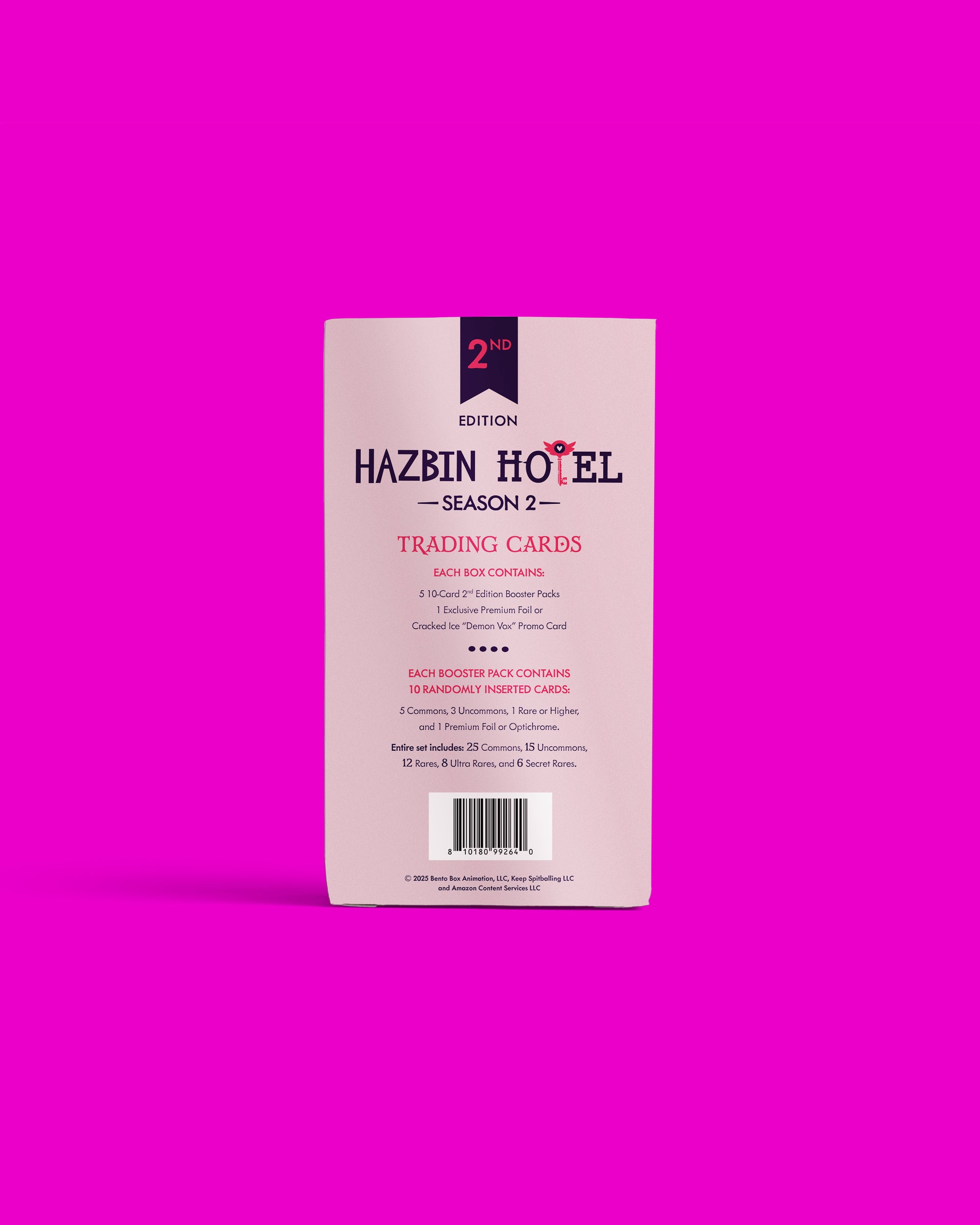 hazbin hotel ハズビンホテル カード シーズン2 12パック Hazbin Hotel Season Two Trading Cards 2nd Edition Blaster Box
