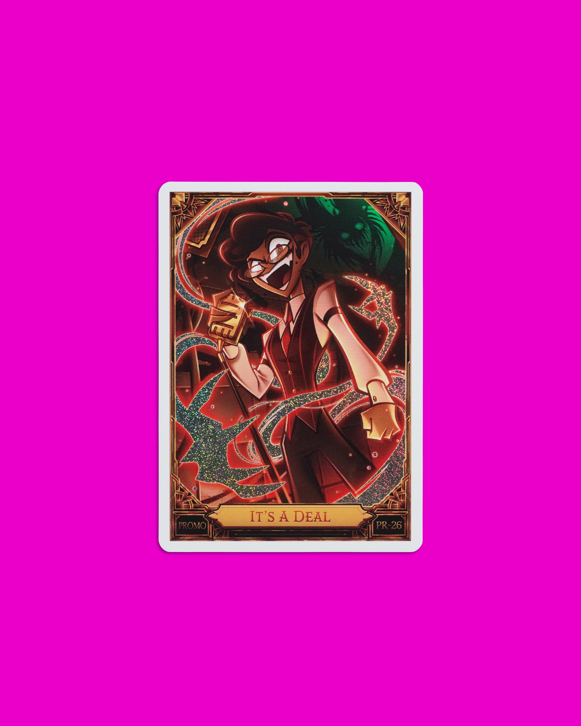 Hazbin Hotel Trading Cards It's A Deal Promo Card (PR-26) | Hazbin