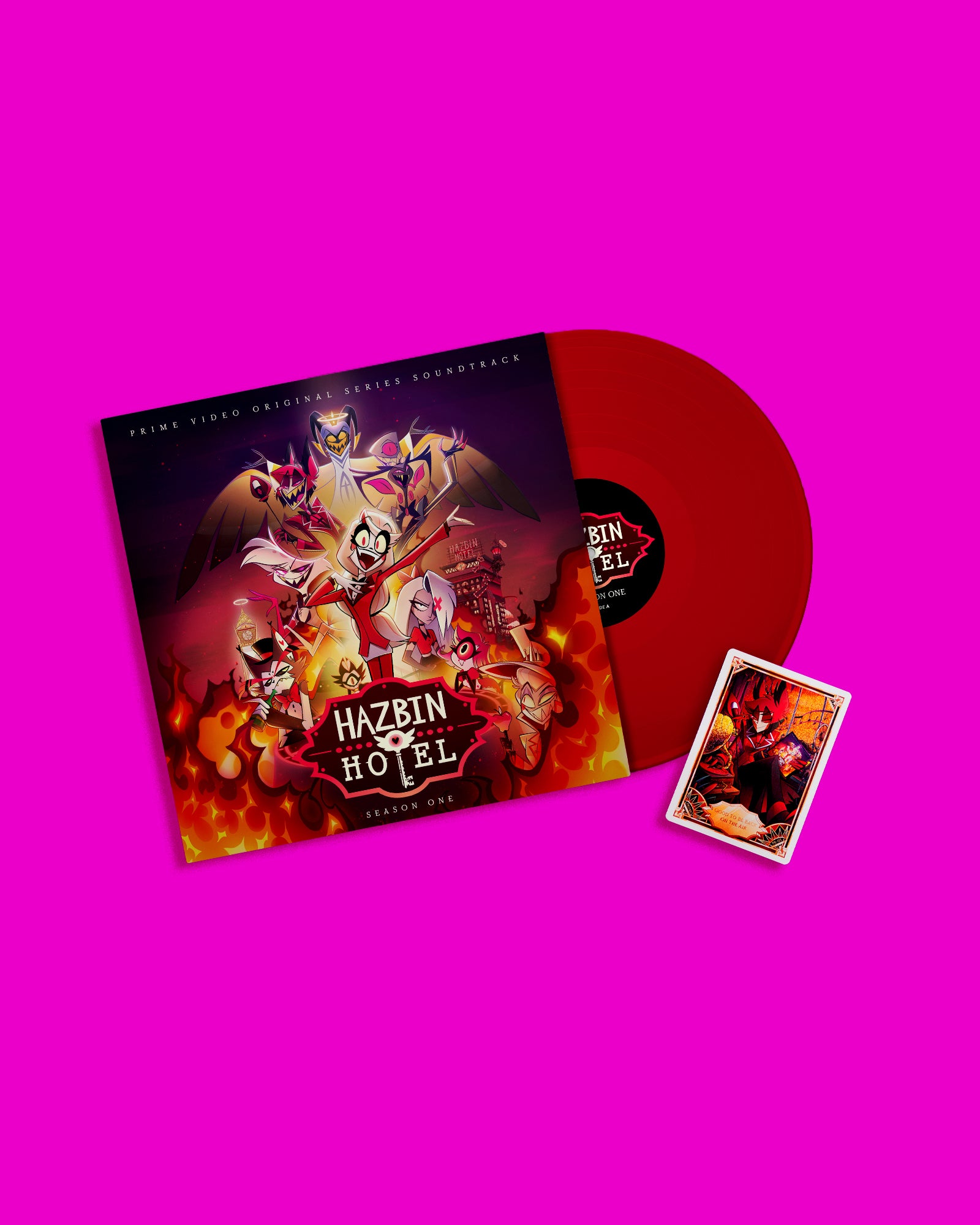 Season One Original Soundtrack with Promo Card (PR-05) | Hazbin Hotel