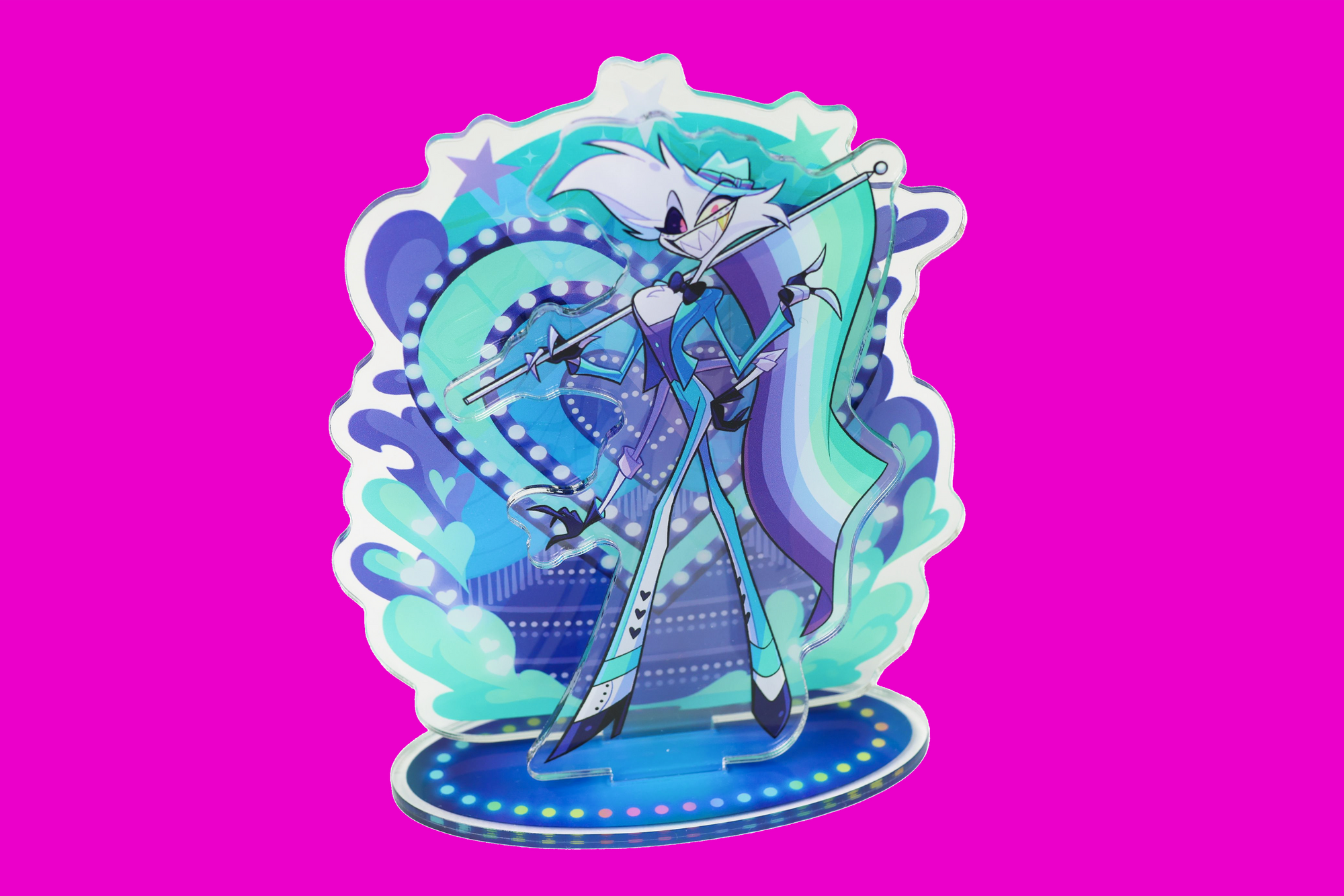 Hazbin Hotel Pride 2025 Angel Dust Acrylic Standee | Hazbin