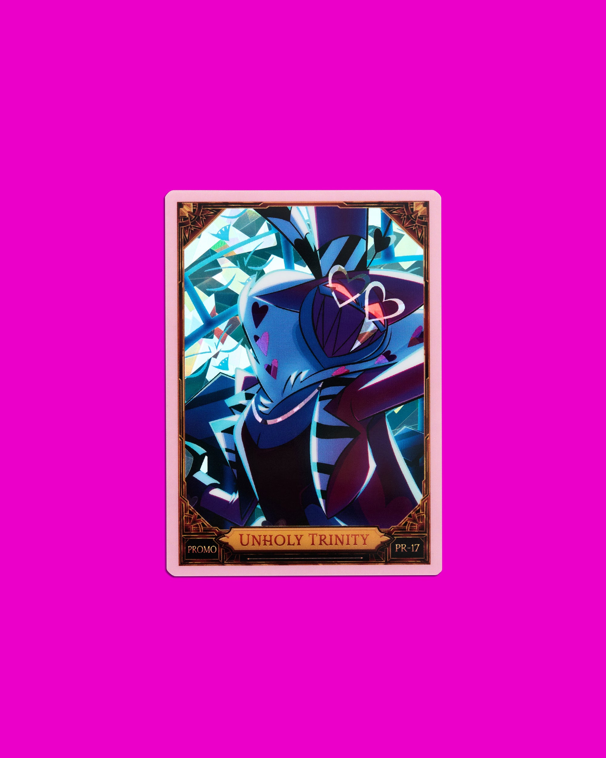Hazbin Hotel Trading Cards Unholy Trinity Promo Card (PR-17