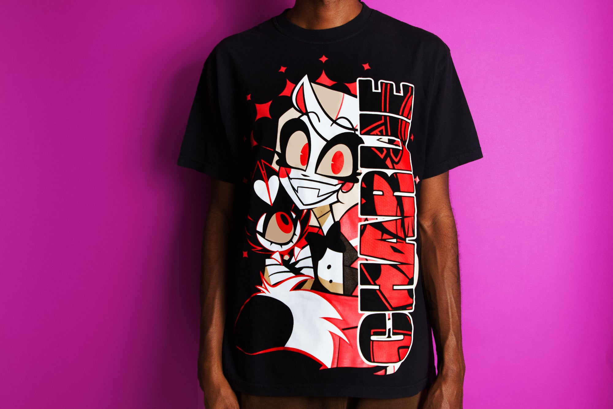 エンジェルダスト HAZBINHOTEL ハズビンホテル Tシャツ L - メルカリ