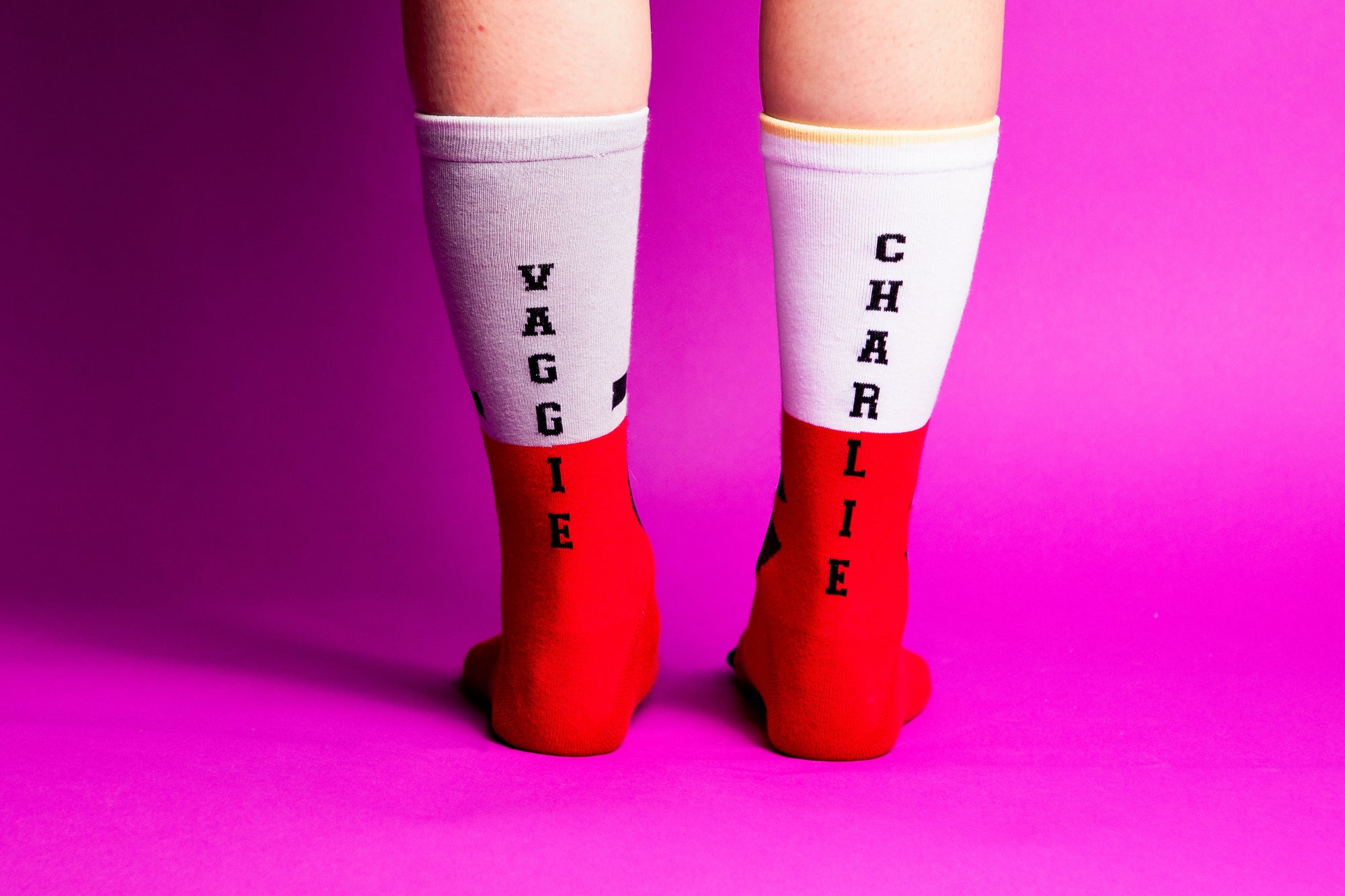 Hazbin Hotel Charlie & Vaggie Socks | Hazbin Hotel