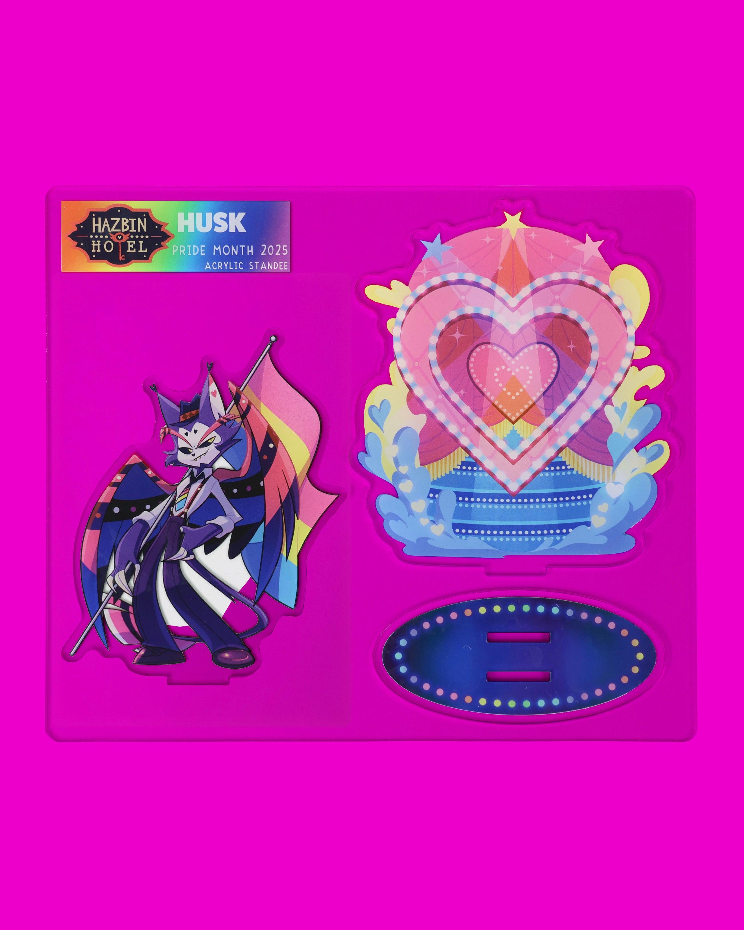 Hazbin Hotel Pride 2025 Husk Acrylic Standee | Hazbin Hotel