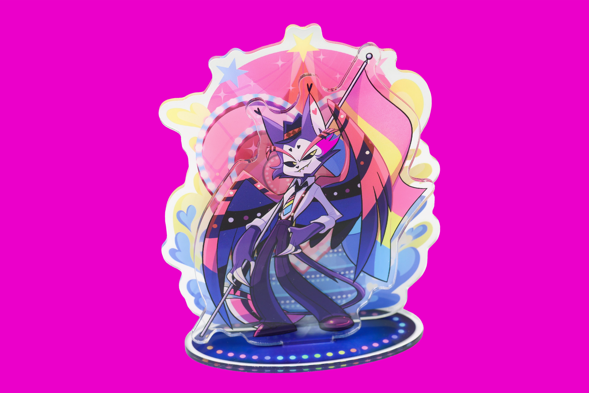 Hazbin Hotel Pride 2025 Husk Acrylic Standee | Hazbin Hotel