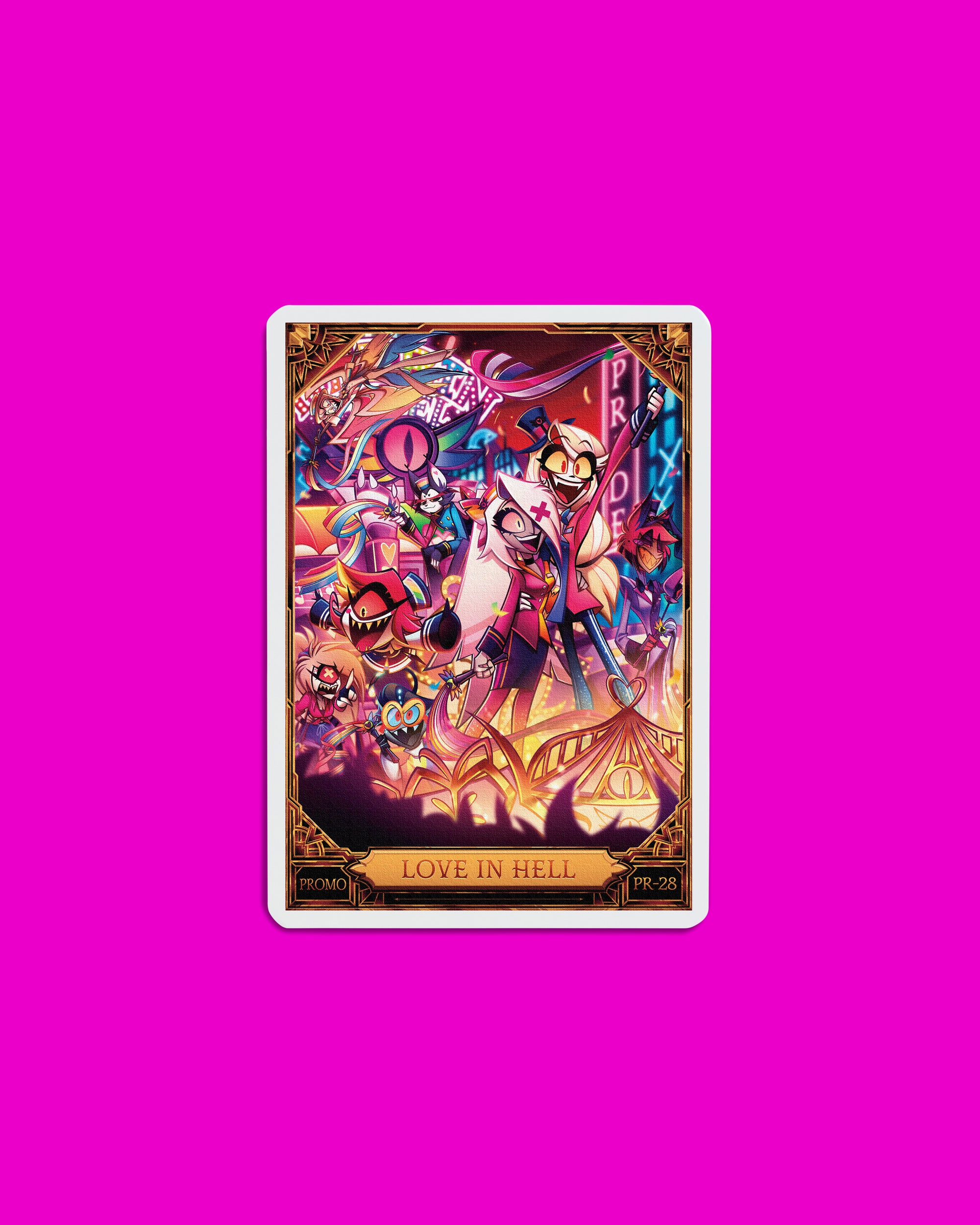 Hazbin Hotel Trading Cards Love In Hell Promo Card (PR-28
