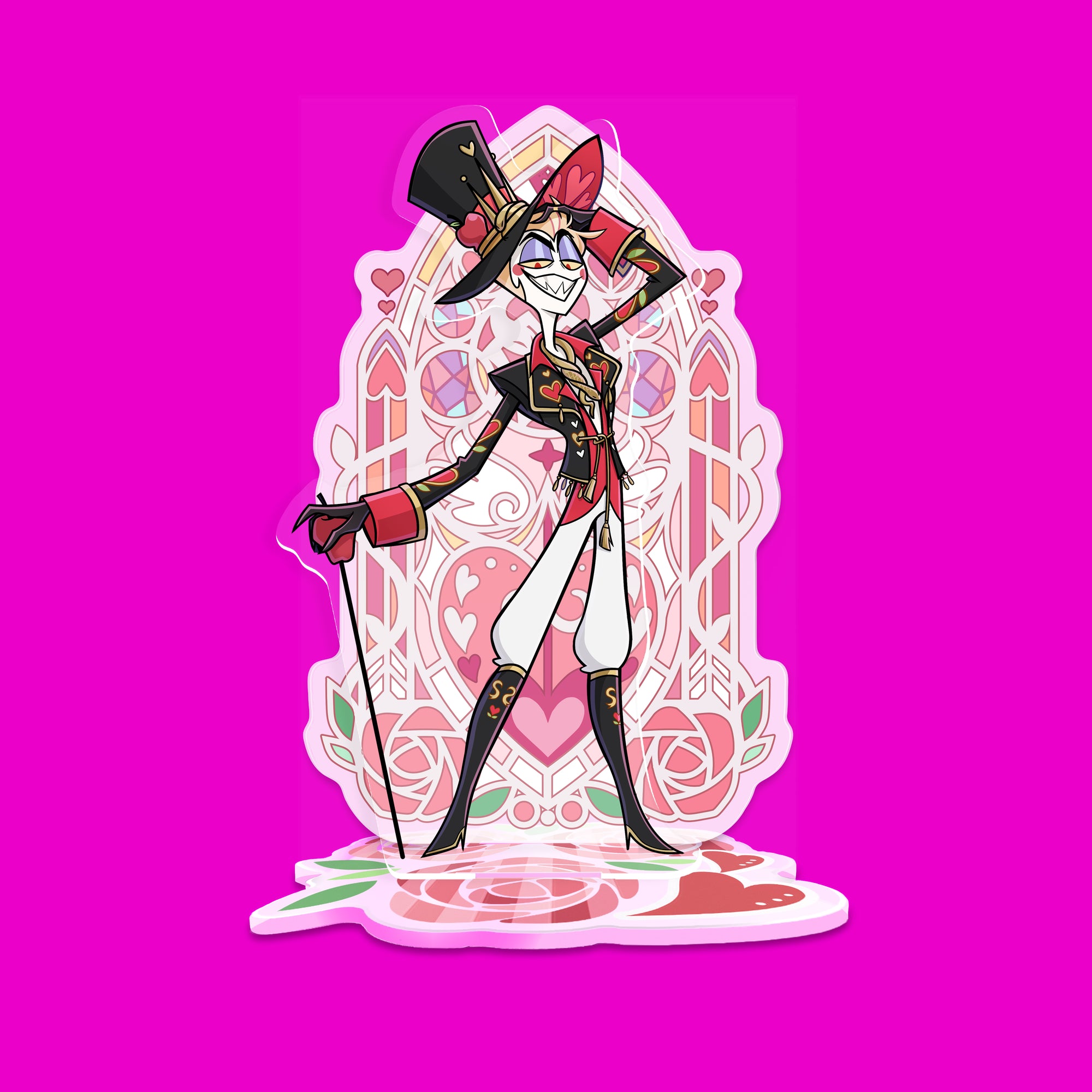 Valentine's Day 2026 Lucifer Acrylic Standee | Hazbin Hotel