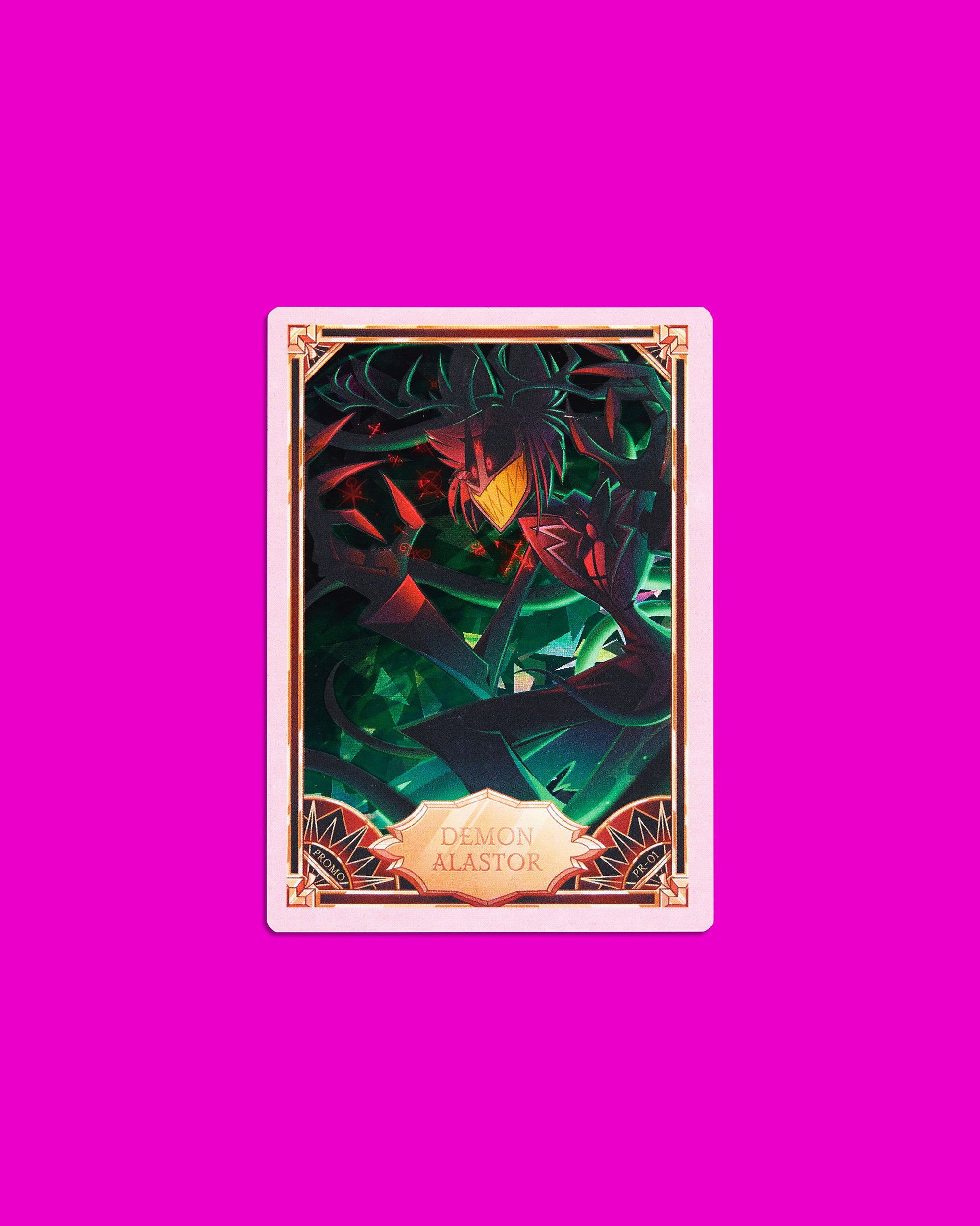 Hazbin Hotel Trading Cards Demon Alastor Promo Card (PR-01)