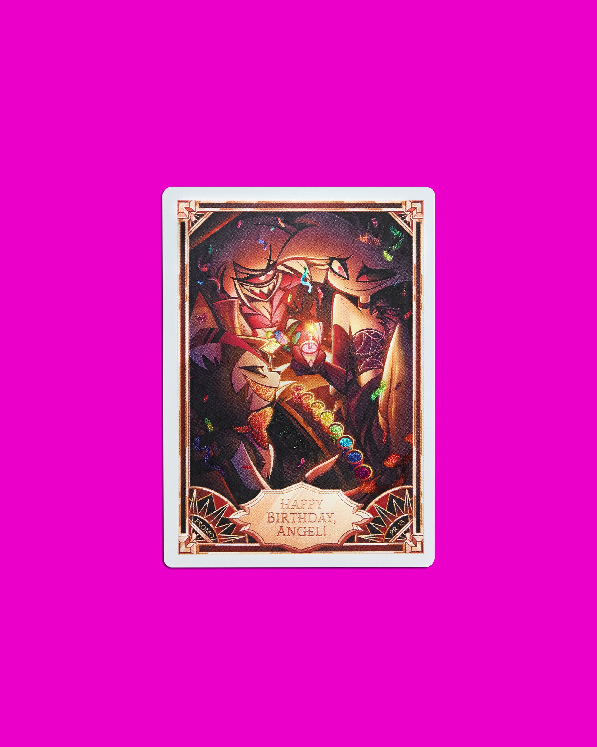 Hazbin Hotel Trading Cards Happy Birthday, Angel! Cracked Ice