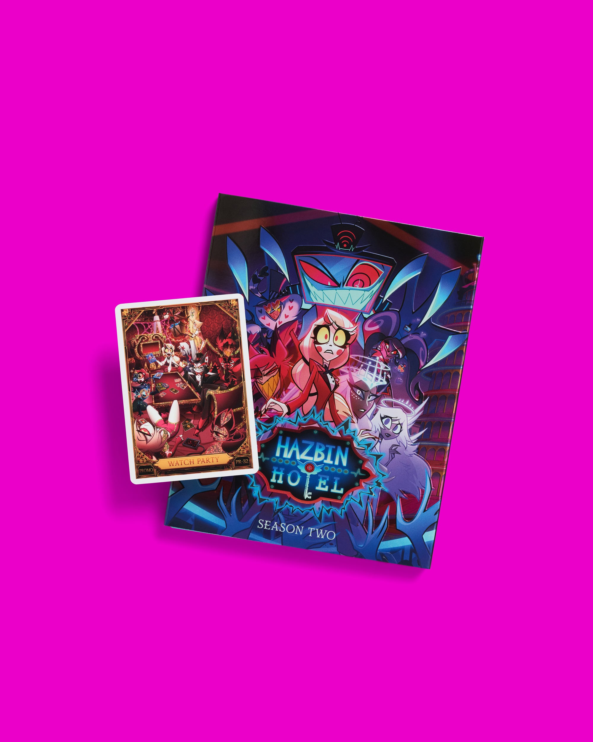 Season Two Blu-ray with Promo Card (PR-32) | Hazbin Hotel