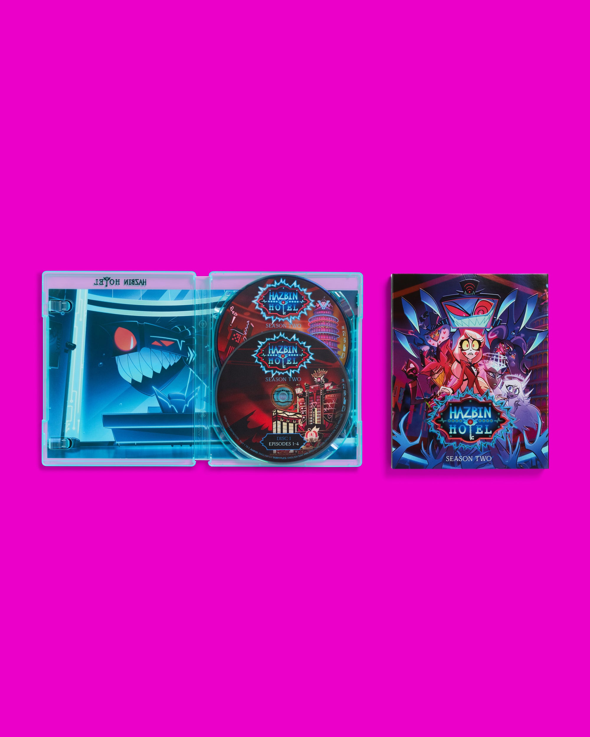 Season Two Blu-ray with Promo Card (PR-32) | Hazbin Hotel
