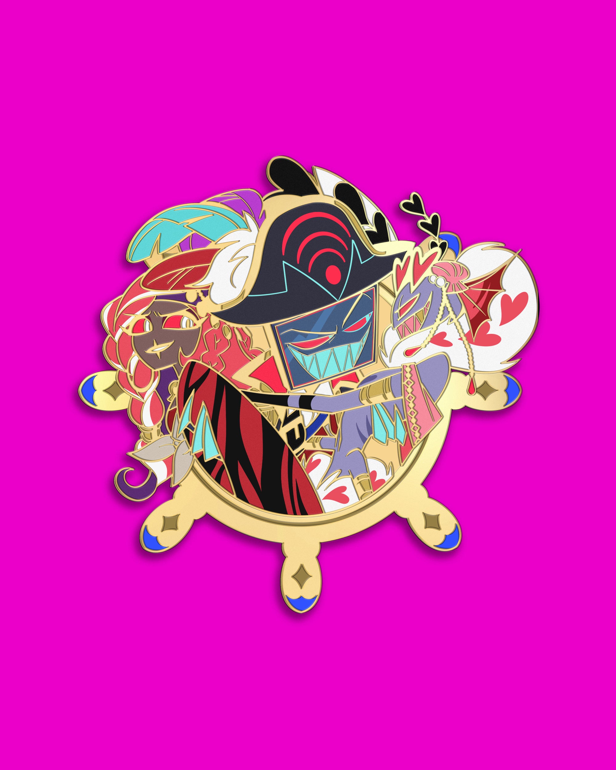 Halloween 2026 The Vees Pin | Hazbin Hotel